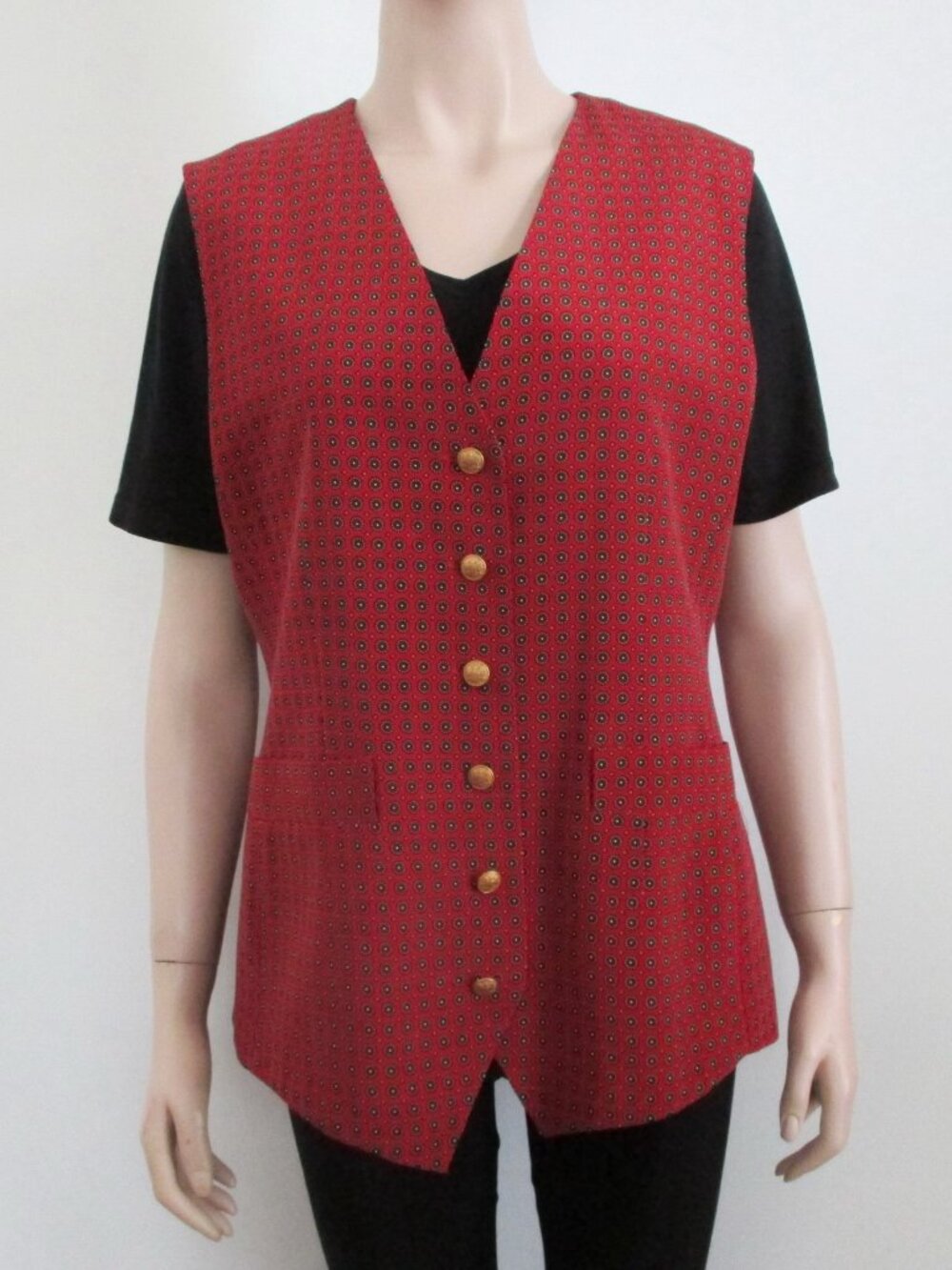Silk Vest Lined Menswear Style and Pattern
